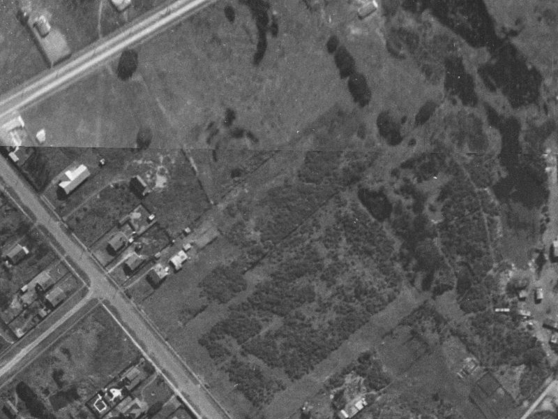 8 Merrington Crescent from the air, 1940-1944