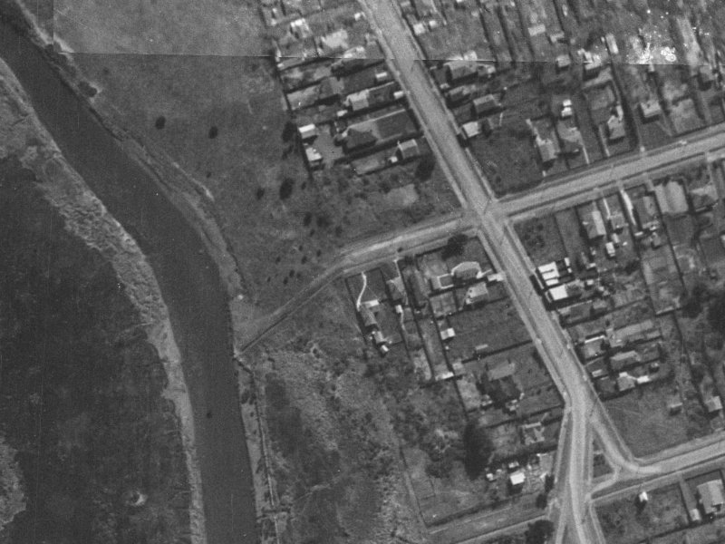 65 Tovey Street from the air, 1940-1944