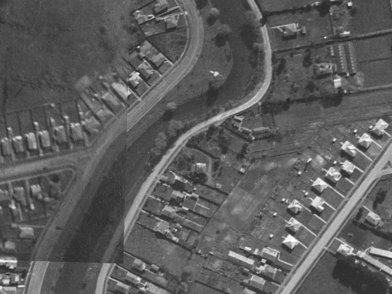 30 Dallington Terrace from the air, 1940-1944