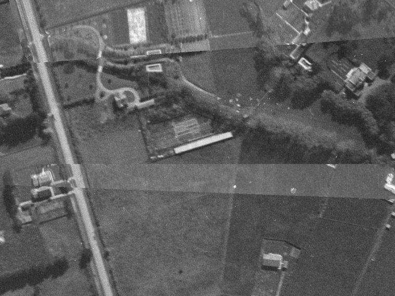 31 Wilfrid Street from the air, 1940-1944