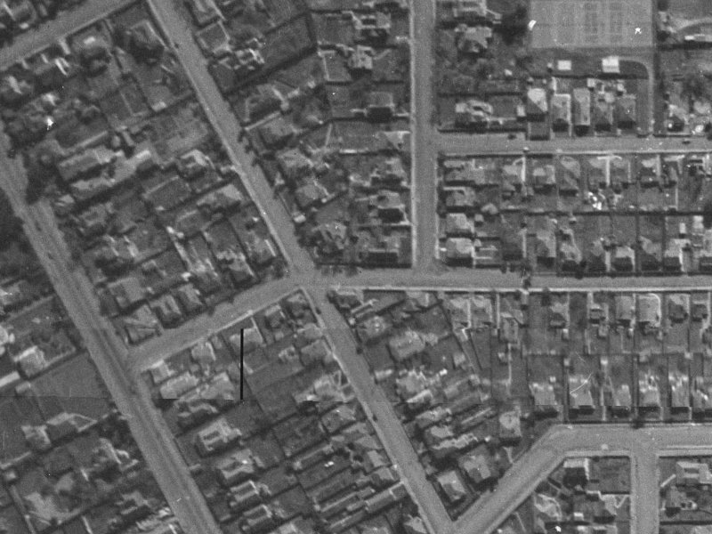 27 Clare Road from the air, 1940-1944