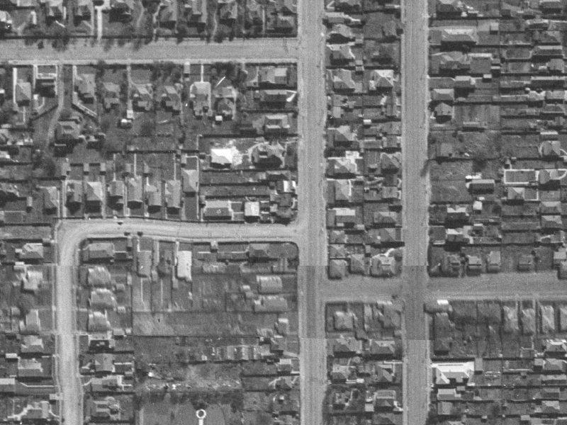 56 Caledonian Road from the air, 1940-1944