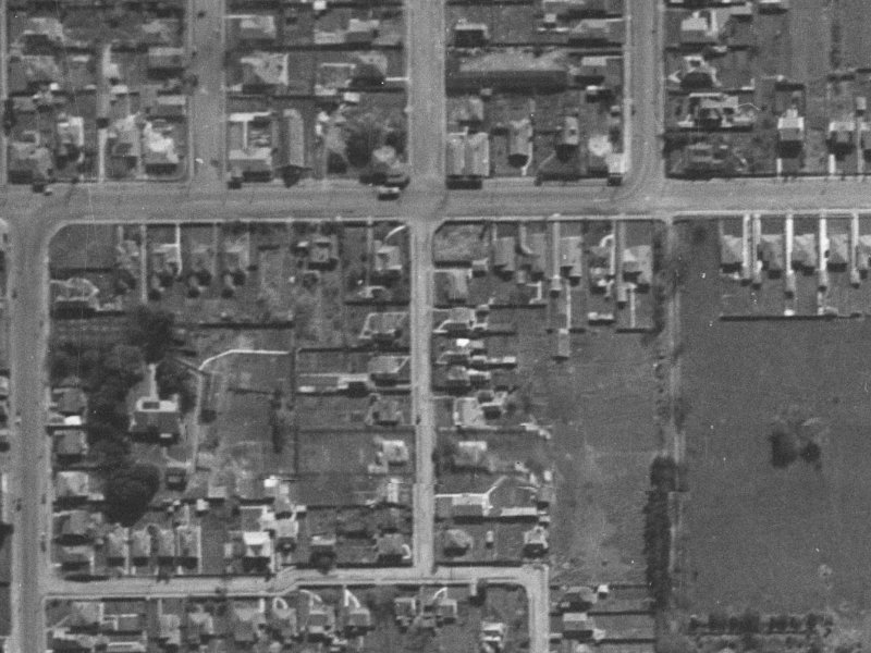 26 Tweed Street from the air, 1940-1944