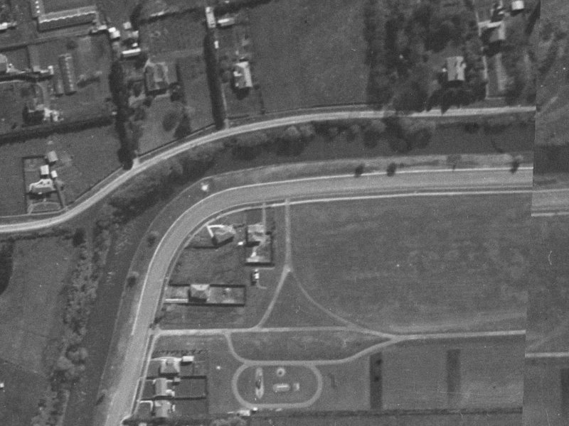 776 Avonside Drive from the air, 1940-1944