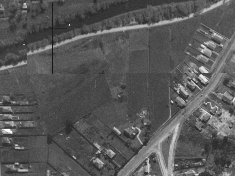 874 Avonside Drive from the air, 1940-1944