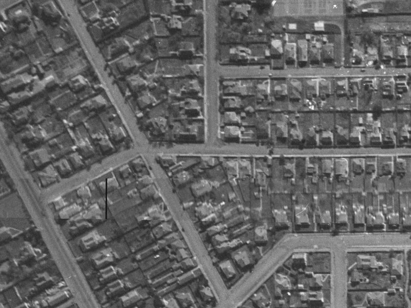 30 Clare Road from the air, 1940-1944