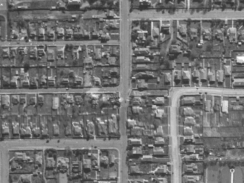 51 Springfield Road from the air, 1940-1944