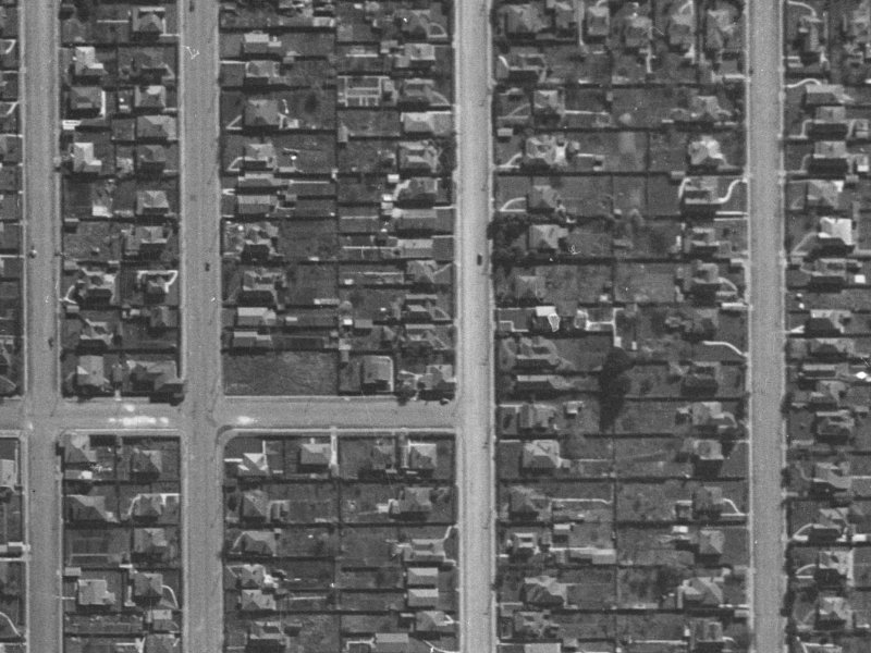 49 Geraldine Street from the air, 1940-1944