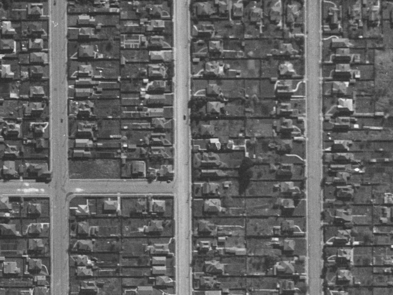 56 Geraldine Street from the air, 1940-1944
