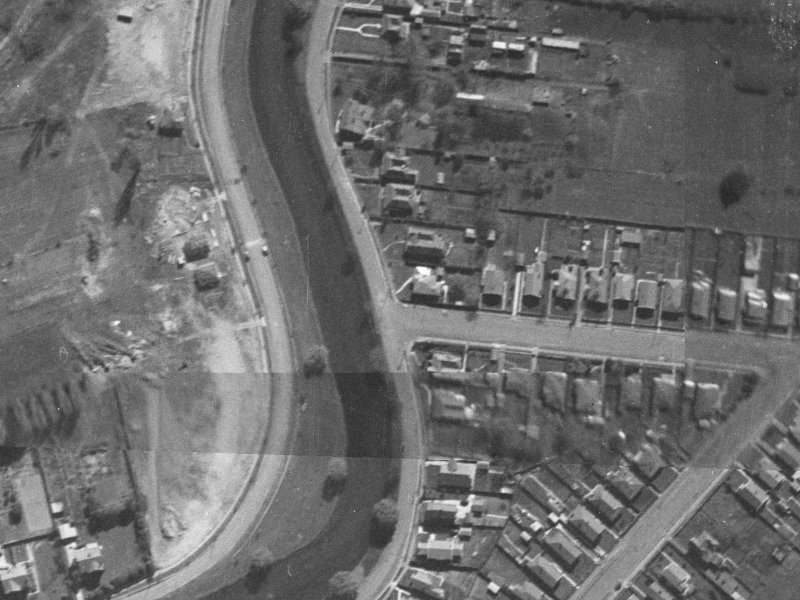 324 Avonside Drive from the air, 1940-1944