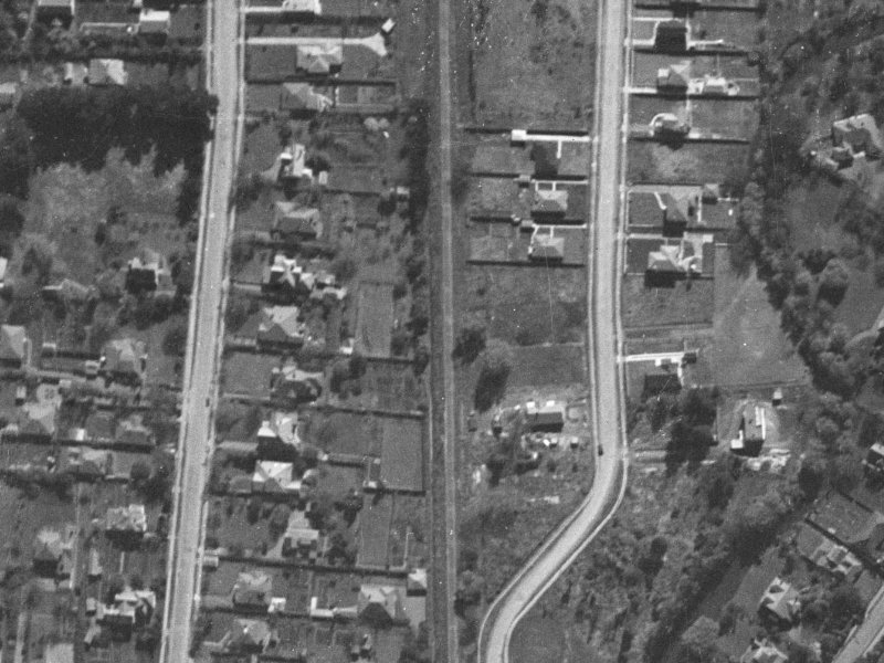 35A Clifford Avenue from the air, 1940-1944