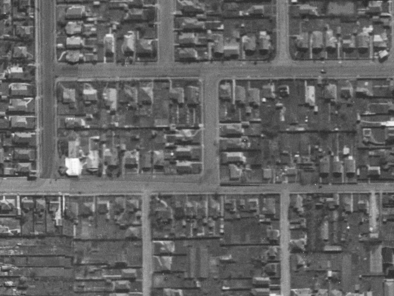 3A McLeod Street from the air, 1940-1944