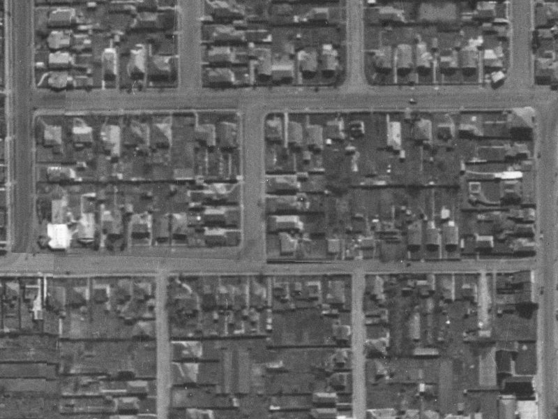 8 Mcleod Street from the air, 1940-1944