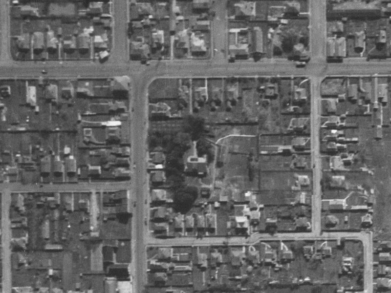 6 Siddal Place from the air, 1940-1944