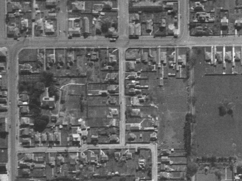 24 Tweed Street from the air, 1940-1944