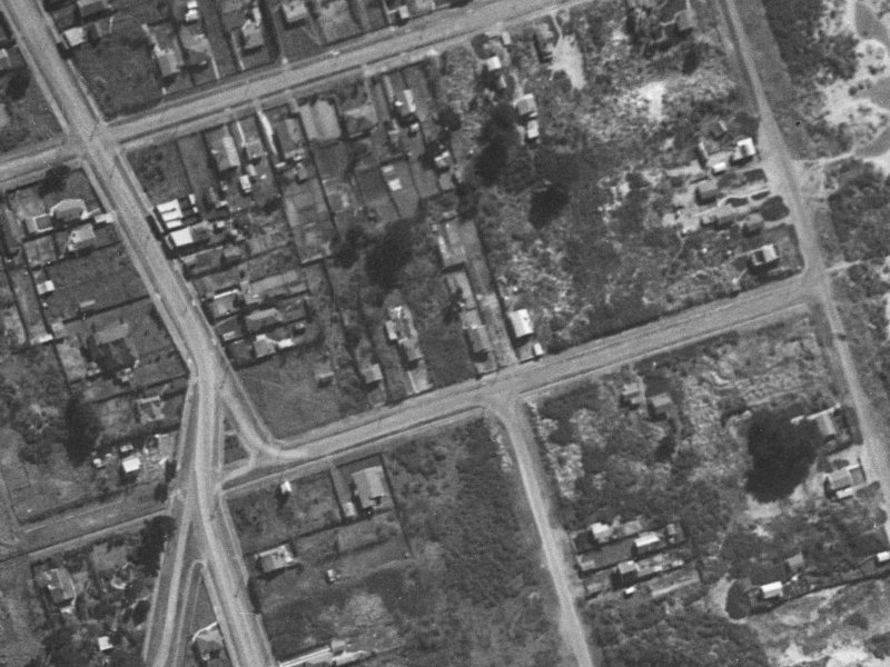 30 Jervois Street from the air, 1940-1944