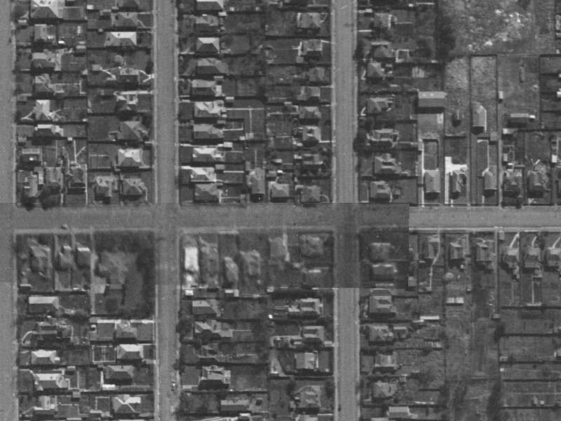 59 Purchas Street from the air, 1940-1944