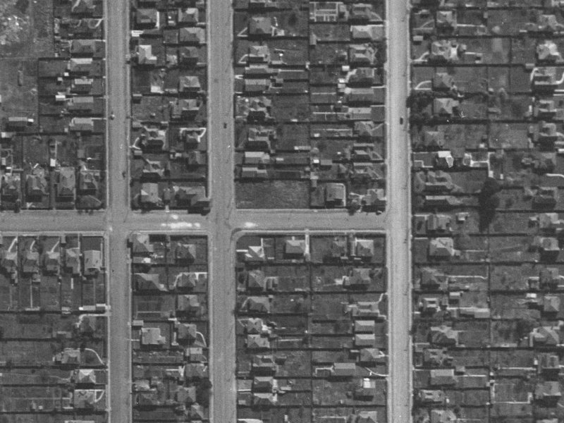 149 Purchas Street from the air, 1940-1944