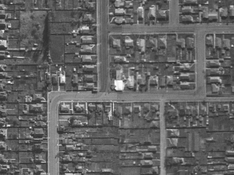 27 Avalon Street from the air, 1940-1944