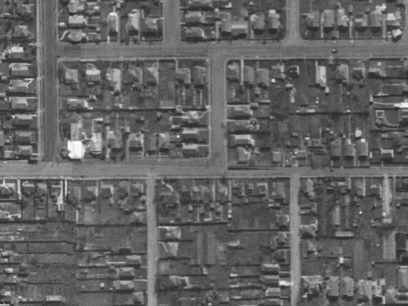 1A McLeod Street from the air, 1940-1944