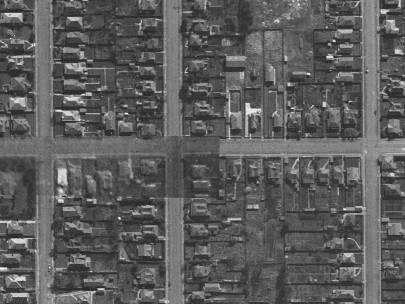 88 Purchas Street from the air, 1940-1944