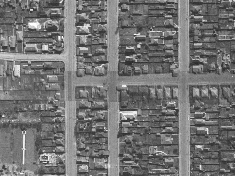 2 Purchas Street from the air, 1940-1944