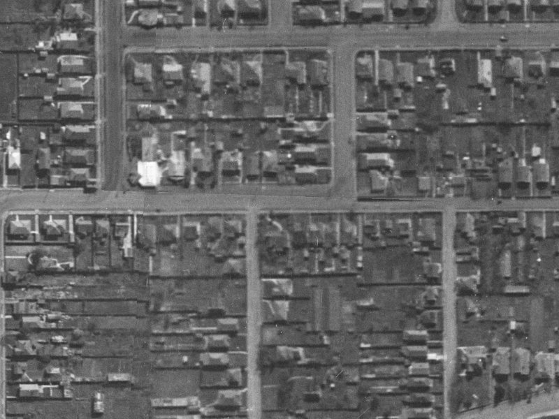 Avalon Street from the air, 1940-1944