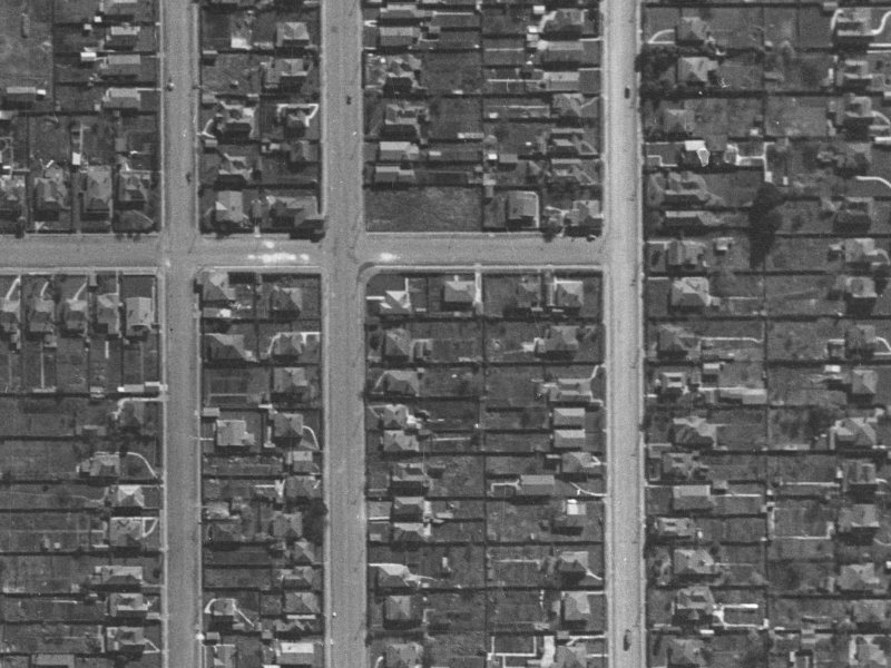 40 Geraldine Street from the air, 1940-1944