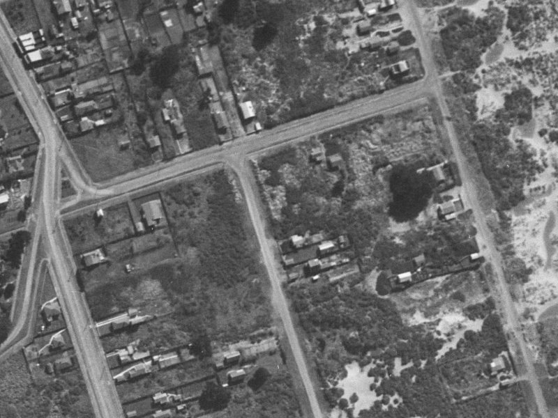 15 Pine Avenue from the air, 1940-1944
