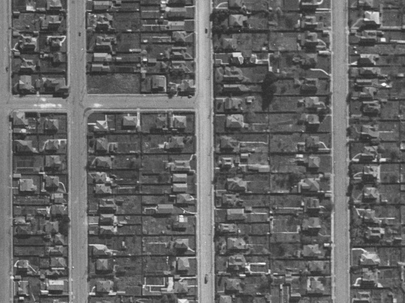 38 Geraldine Street from the air, 1940-1944