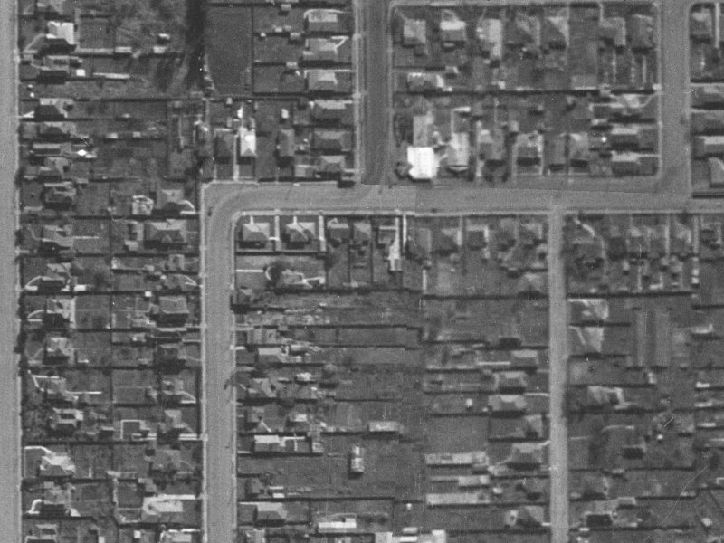32D Champion Street from the air, 1940-1944