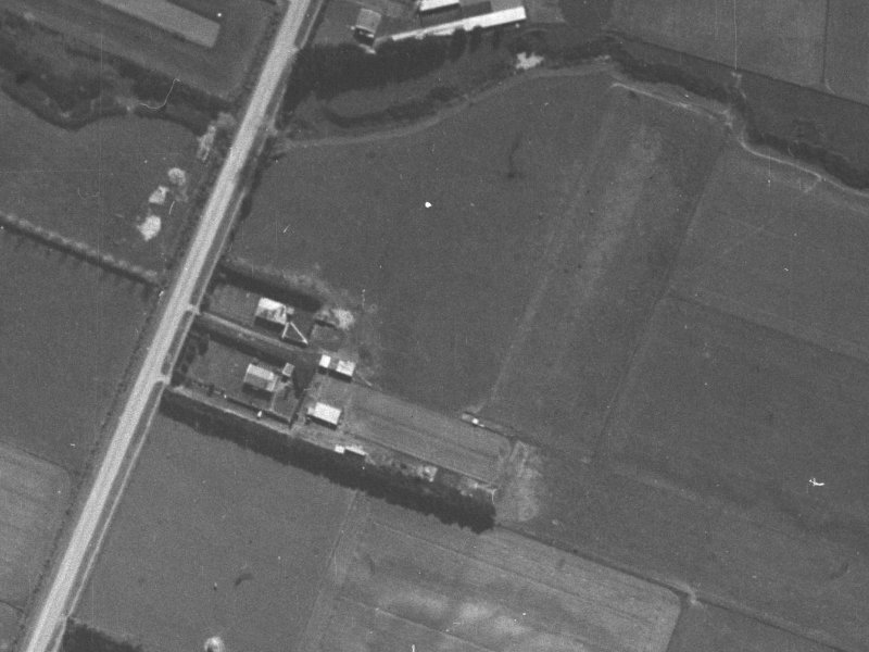 101 Staveley Street from the air, 1940-1944