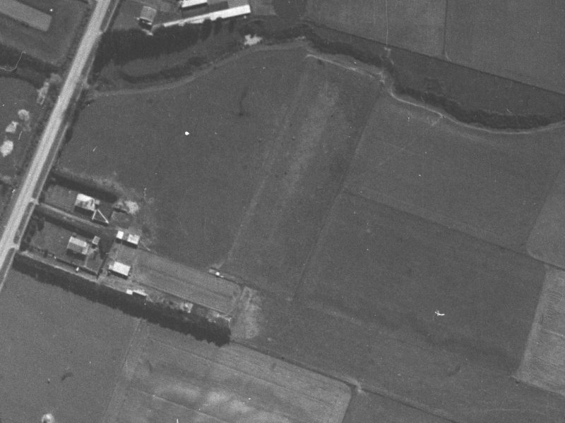 86A Staveley Street from the air, 1940-1944