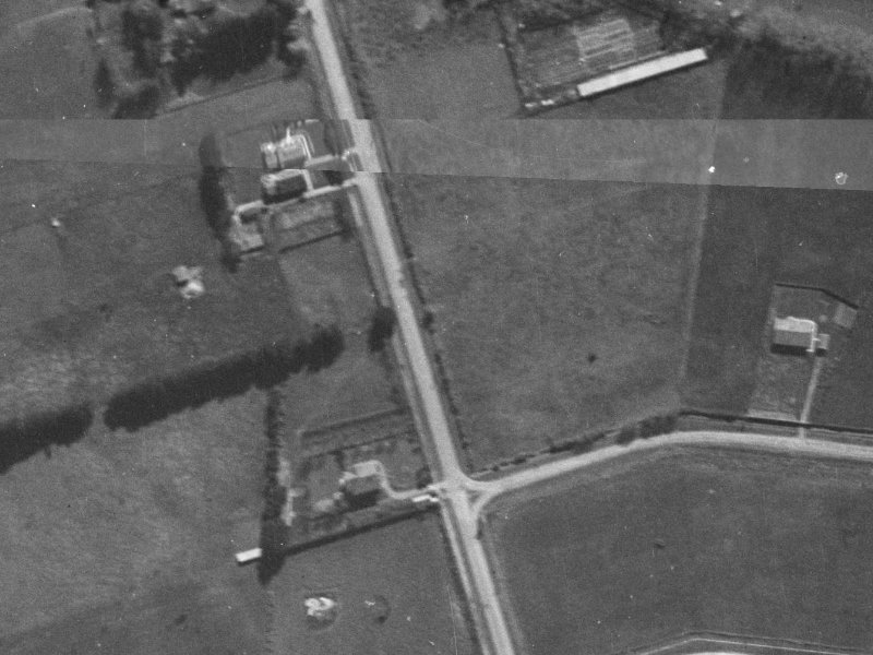142 Ilam Road from the air, 1940-1944