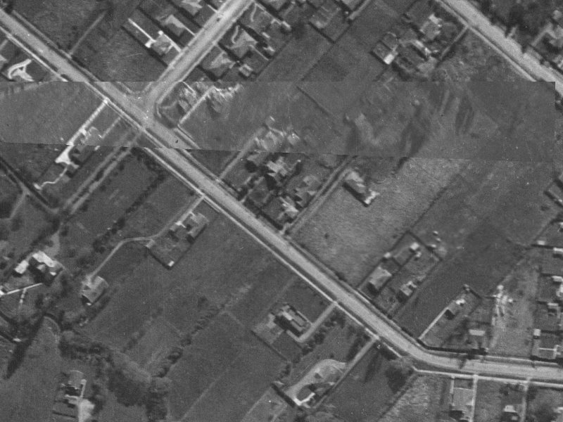 38 Hamilton Avenue from the air, 1940-1944