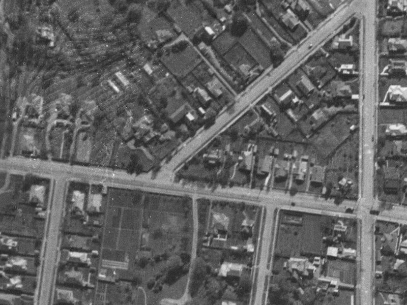 2 Snowdon Road from the air, 1940-1944