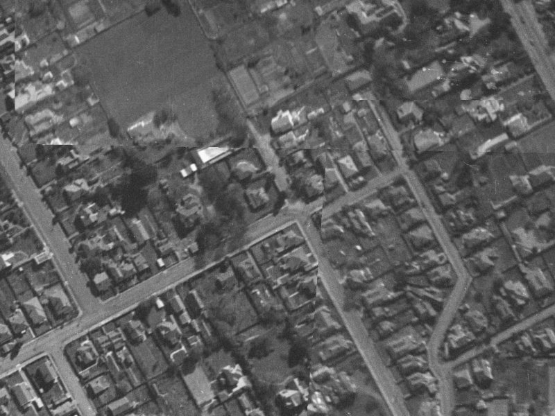 31 Shrewsbury Street from the air, 1940-1944