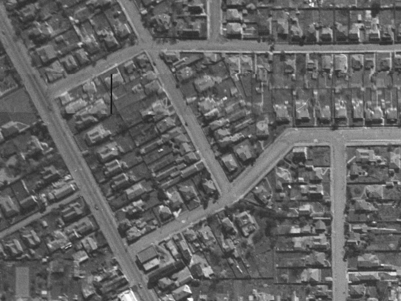 8 Onslow Street from the air, 1940-1944