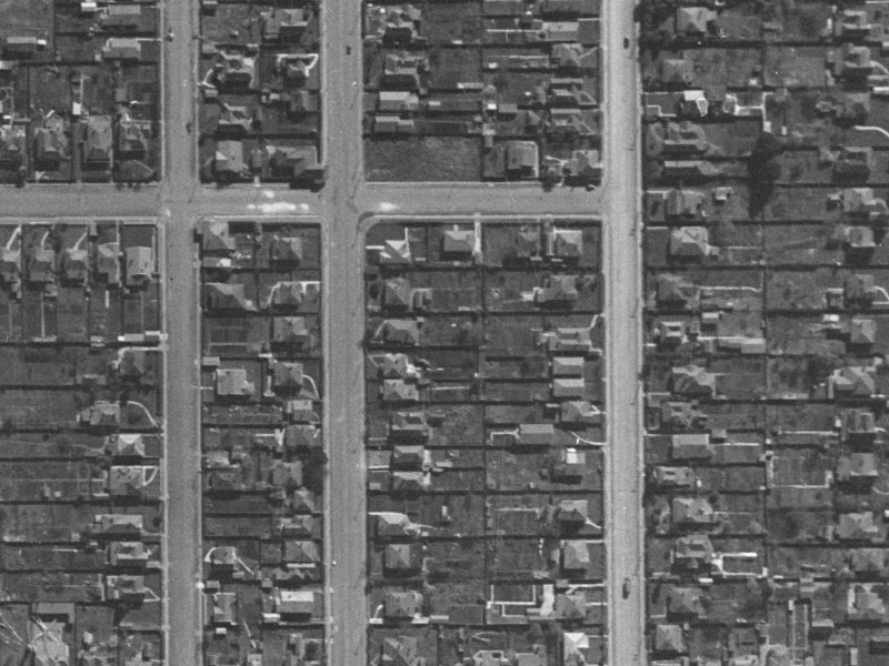 33 Geraldine Street from the air, 1940-1944