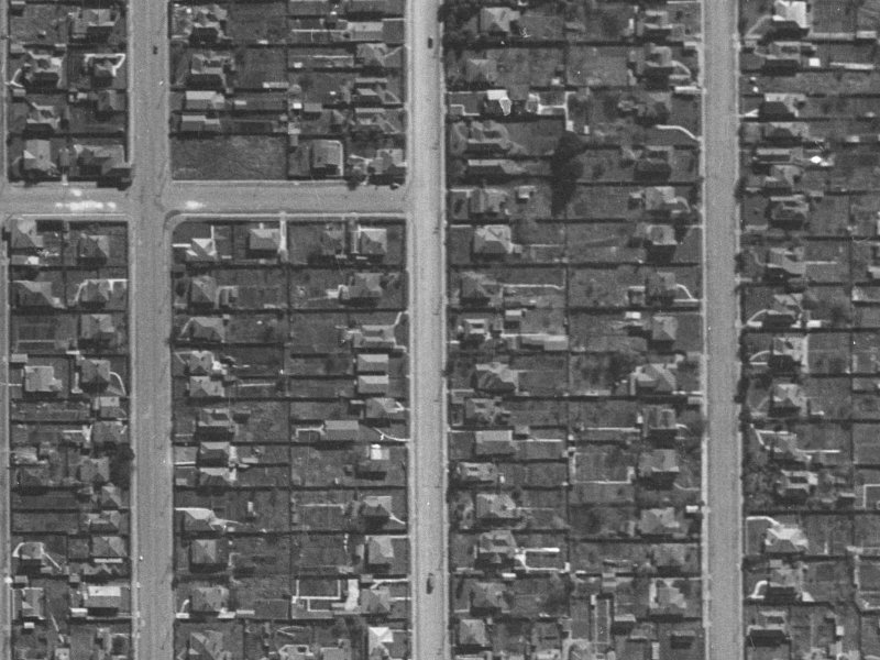 34 Geraldine Street from the air, 1940-1944
