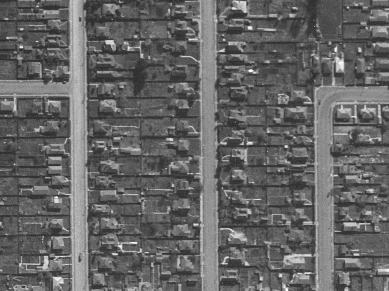 33 Champion Street from the air, 1940-1944
