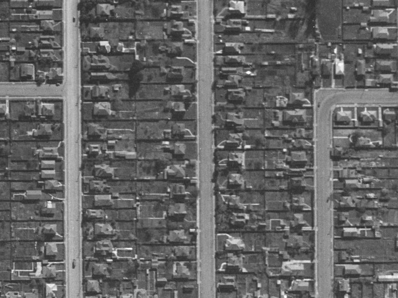 34 Champion Street from the air, 1940-1944