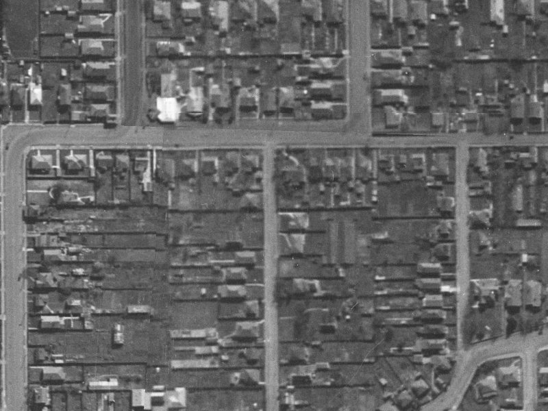70 Perth Street from the air, 1940-1944