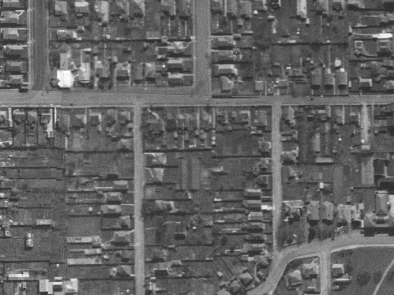 56 Avalon Street from the air, 1940-1944