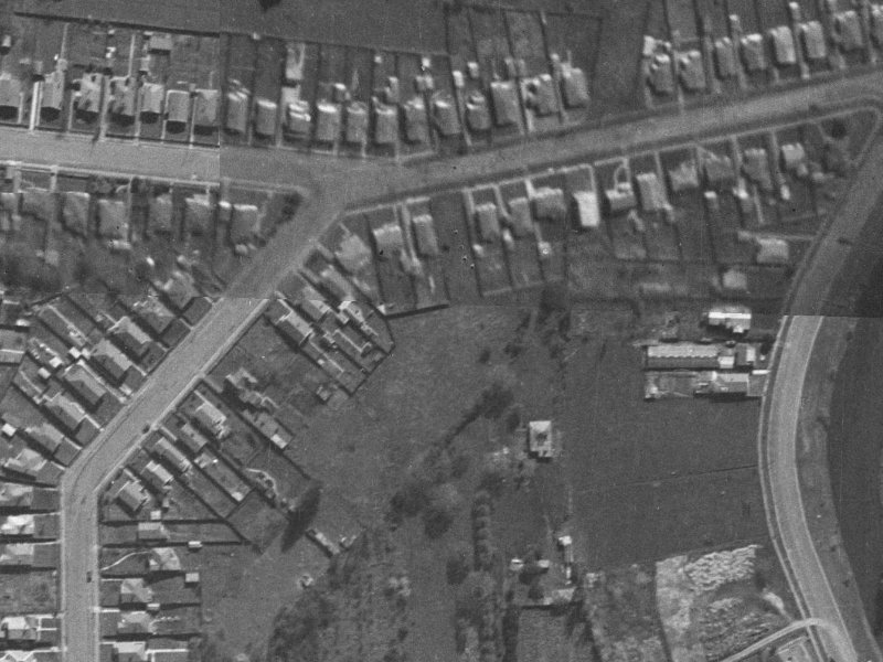 37 Silverdale Place from the air, 1940-1944