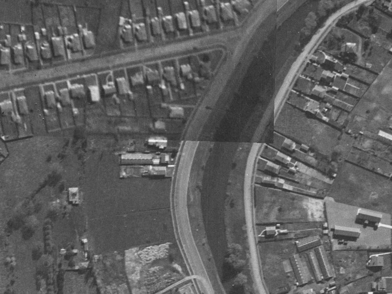 564 Avonside Drive from the air, 1940-1944