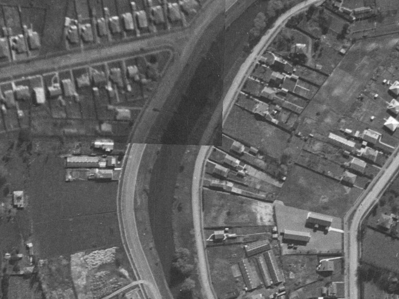 18 Dallington Terrace from the air, 1940-1944