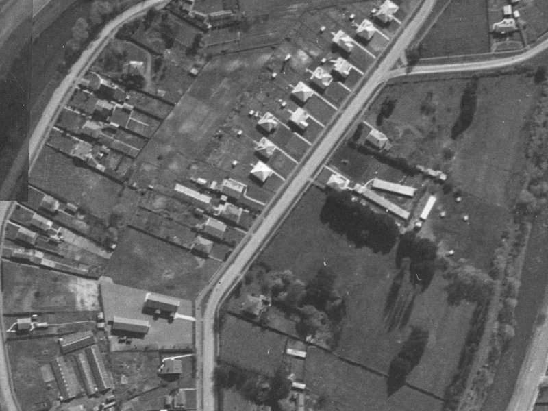 39 Gayhurst Road from the air, 1940-1944