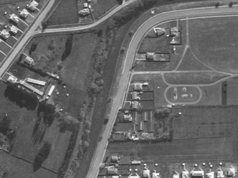 738 AVONDIDE DRIVE from the air, 1940-1944
