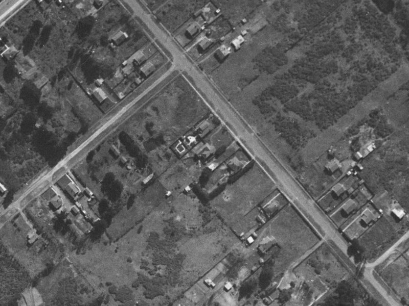 326 Breezes Road from the air, 1940-1944